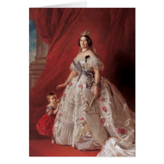 Queen Isabella II of Spain Cards (Front)