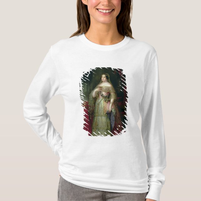 Queen Isabella II  of Spain T-Shirt (Front)