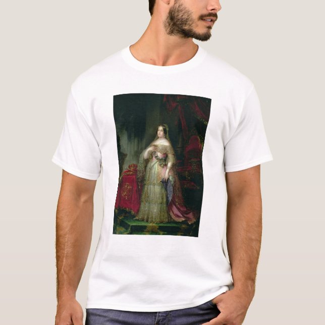 Queen Isabella II  of Spain T-Shirt (Front)