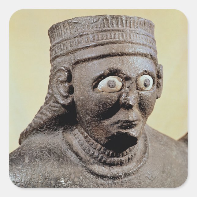 Queen Ishtar, wife of King Hadad Square Sticker (Front)