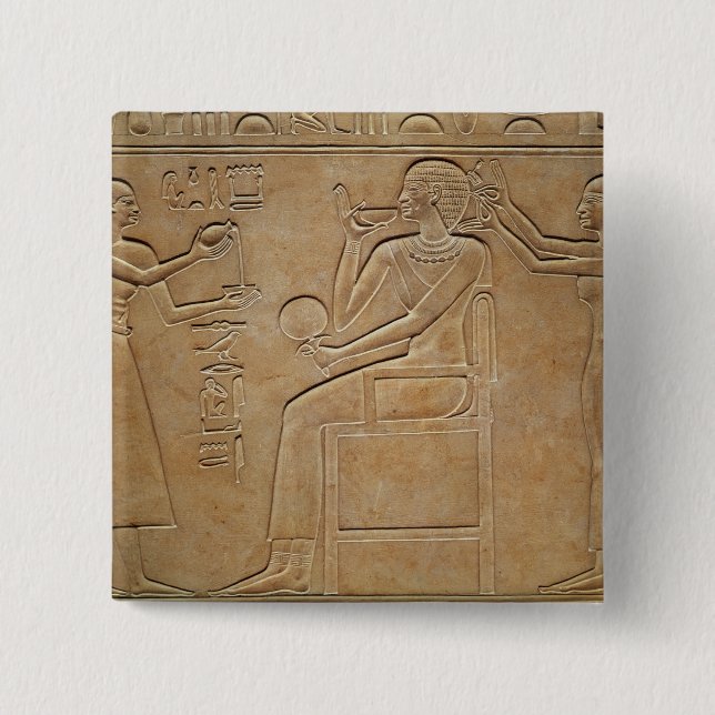 Queen Kawit at her toilet Button (Front)