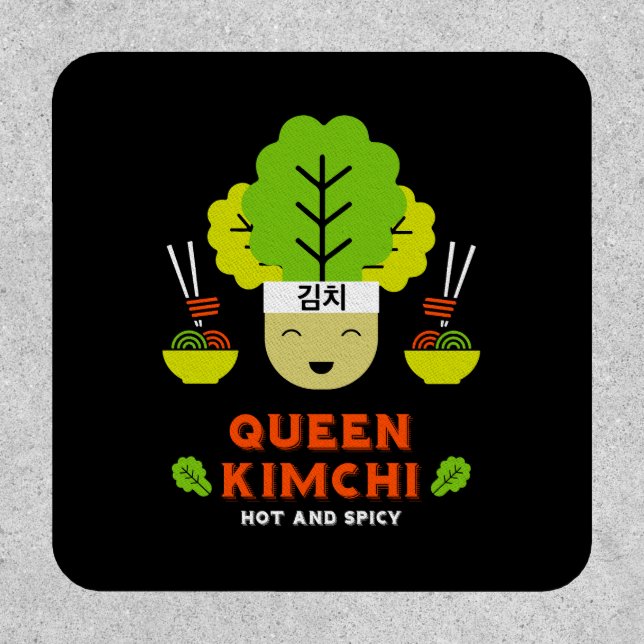 Queen Kimchi Hot And Spicy Patch (Front)