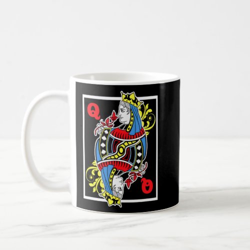 Queen King Cards Bluffing Playing Ranking Card Gam Coffee Mug