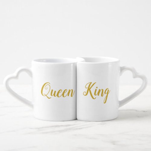 Queen  King Coffee Mug Set