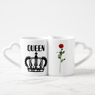 Queen & King Coffee Mug Set