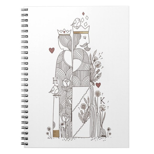 Queen+King Notebook (Front)