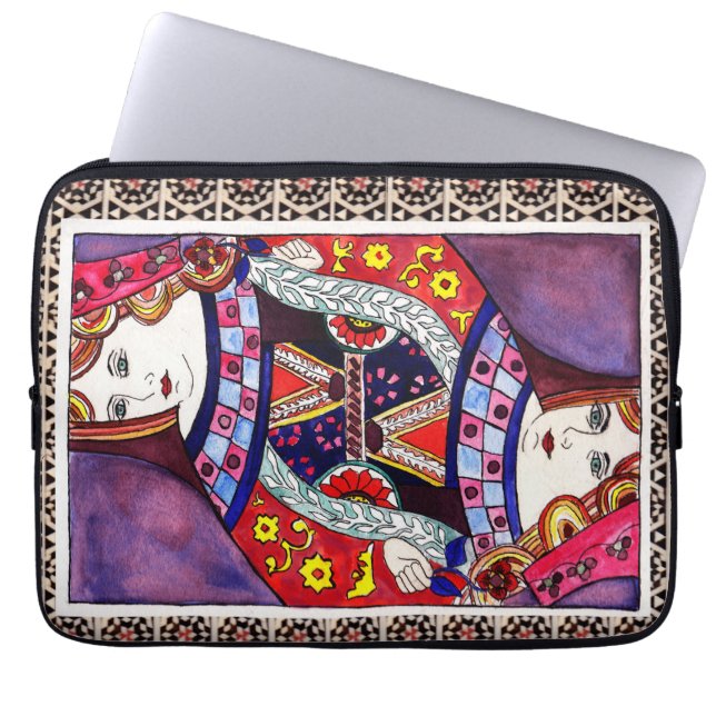 Queen Laptop Sleeve (Front)
