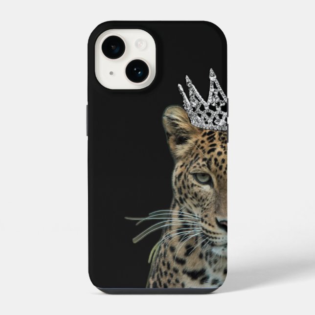 QUEEN LEOPARD IPHONE CASE (Back)