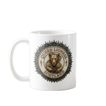 Queen Lioness. Scotland Coffee Mug