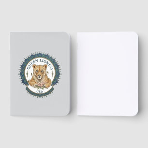 Queen Lioness USA Pocket Notebook