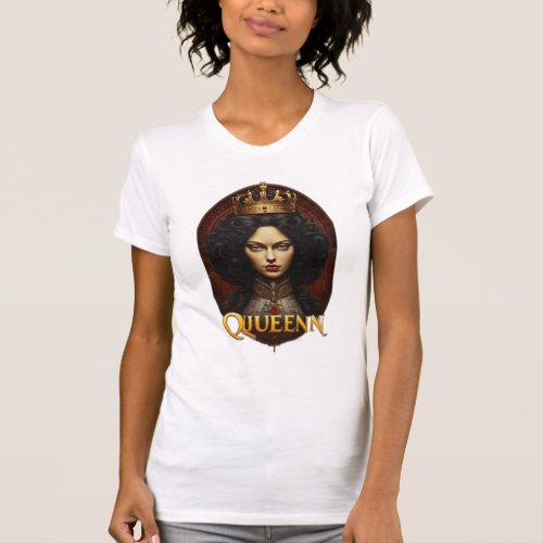 Queen Logo T_Shirt Design