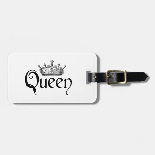 Queen Luggage Tag