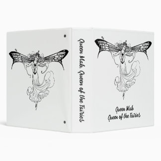 Queen Mab Fairy, Queen of the Fairies 3 Ring Binder