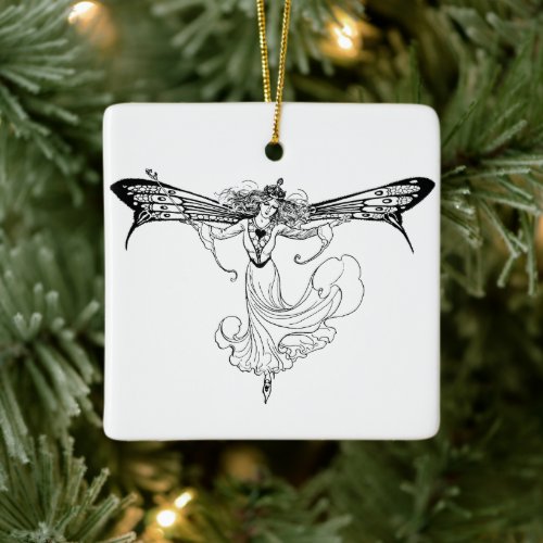 Queen Mab Fairy, Queen of the Fairies Ceramic Ornament