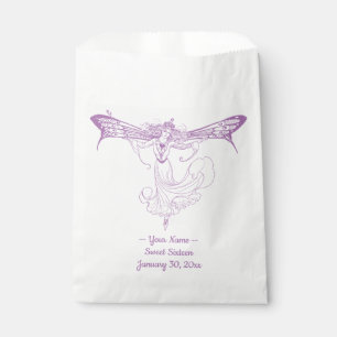 Queen Mab Fairy, Sweet Sixteen in Purple Favor Bag
