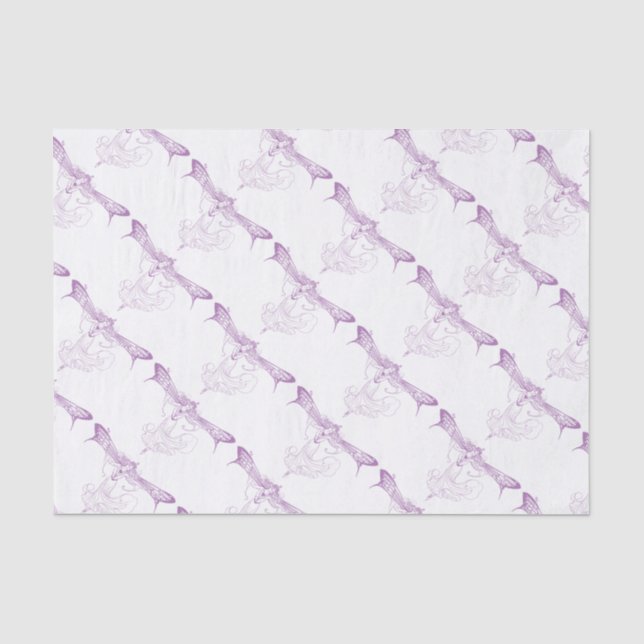 Queen Mab Fairy, Sweet Sixteen in Purple Tissue Paper (Front)