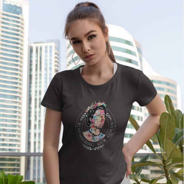 Queen Made Of Flowers  T-Shirt (Creator Uploaded)