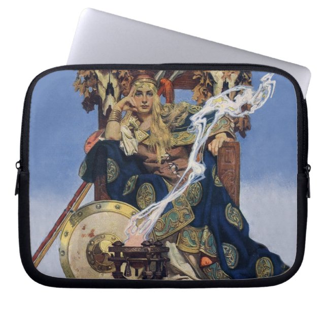 Queen Maeve Warrior Princess Fantasy Art Laptop Sleeve (Front)