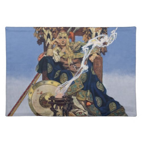 Queen Maeve Warrior Woman Princess Cloth Placemat