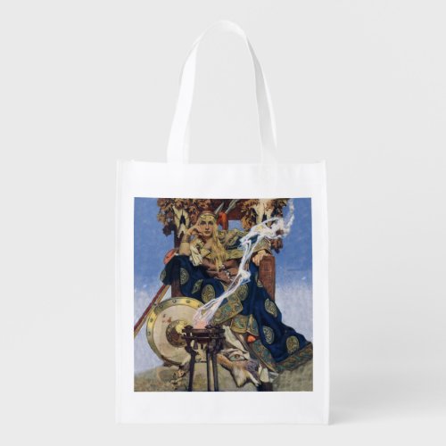 Queen Maeve Warrior Woman Princess Grocery Bag
