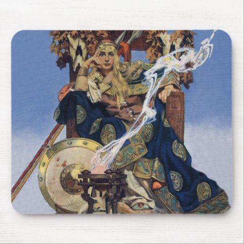 Queen Maeve Warrior Woman Princess Mouse Pad