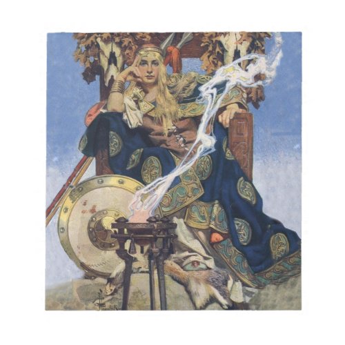 Queen Maeve Warrior Woman Princess Notepad