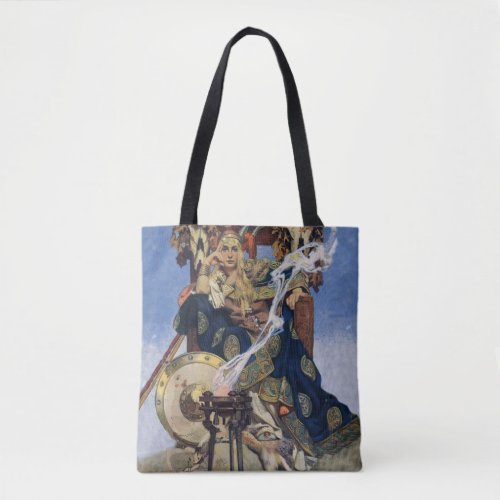 Queen Maeve Warrior Woman Princess Tote Bag