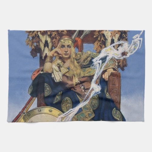 Queen Maeve Warrior Woman Princess Towel