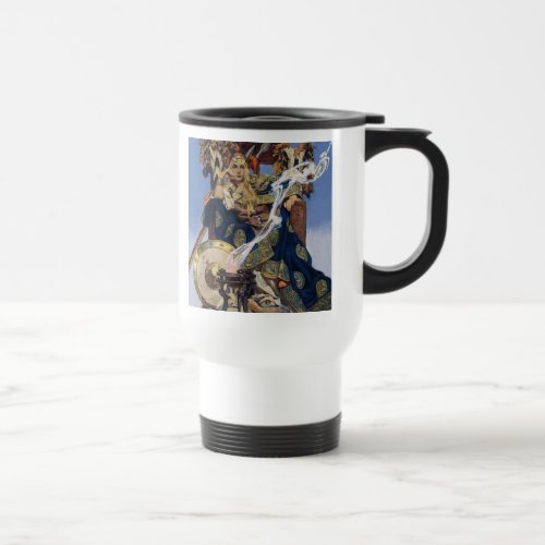 Queen Maeve Warrior Woman Princess Travel Mug