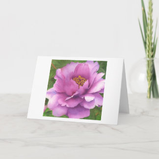 Queen Magenta (mini) watercolor art greeting card