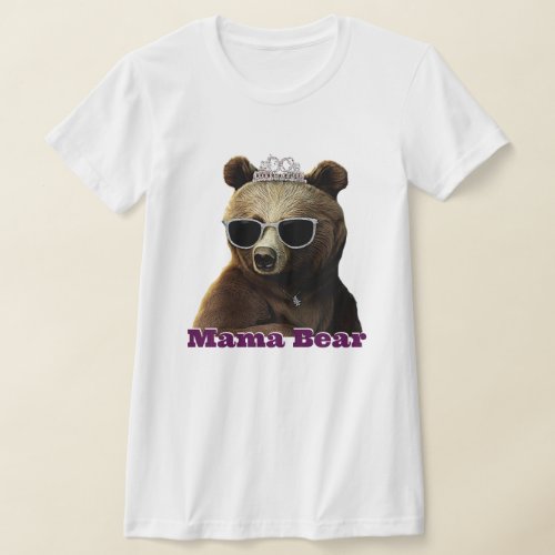 Queen Mama Bear T_Shirt