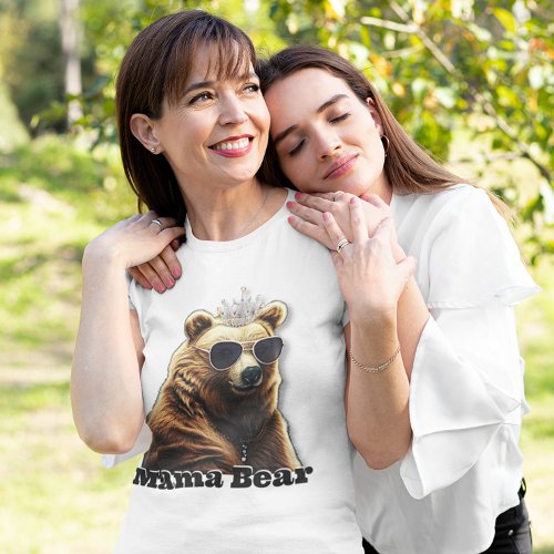 Queen Mama Bear T_Shirt