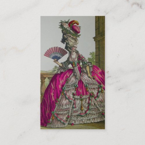 Queen Marie Antoinette ~ Business Card