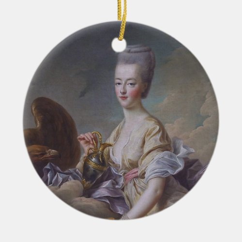 Queen Marie Antoinette by Franois Hubert Drouais Ceramic Ornament