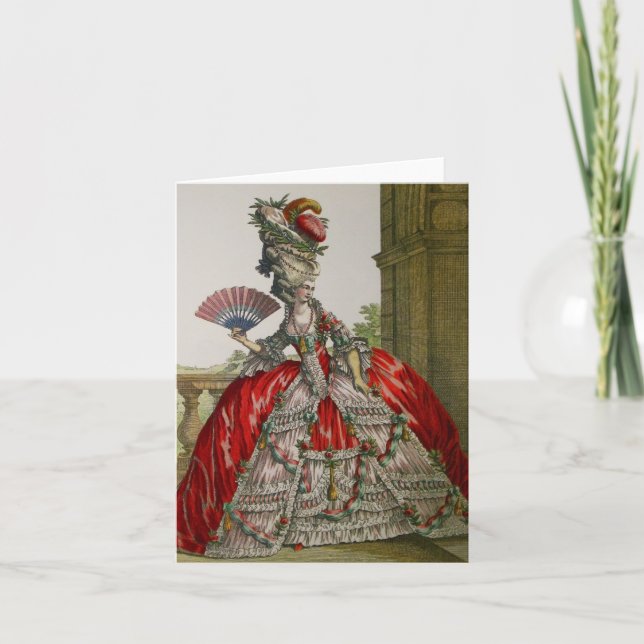 Queen Marie Antoinette ~ Card / Invitations (Front)