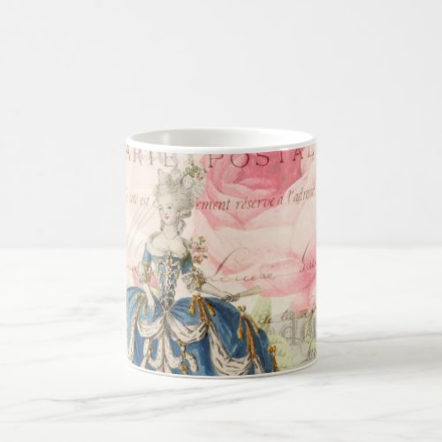 Queen Marie Antoinette French Vintage Mug