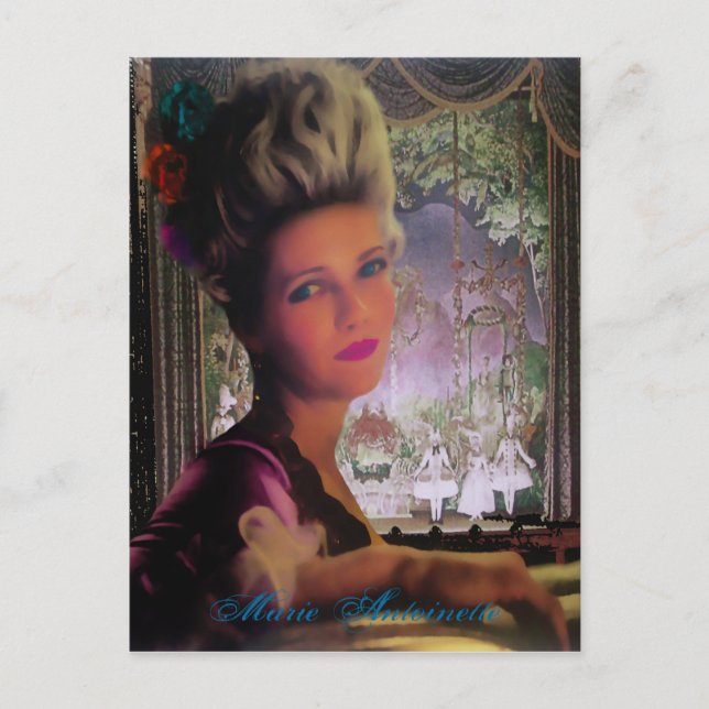 Queen Marie Antoinette II ~ Postcard / Invitations (Front)