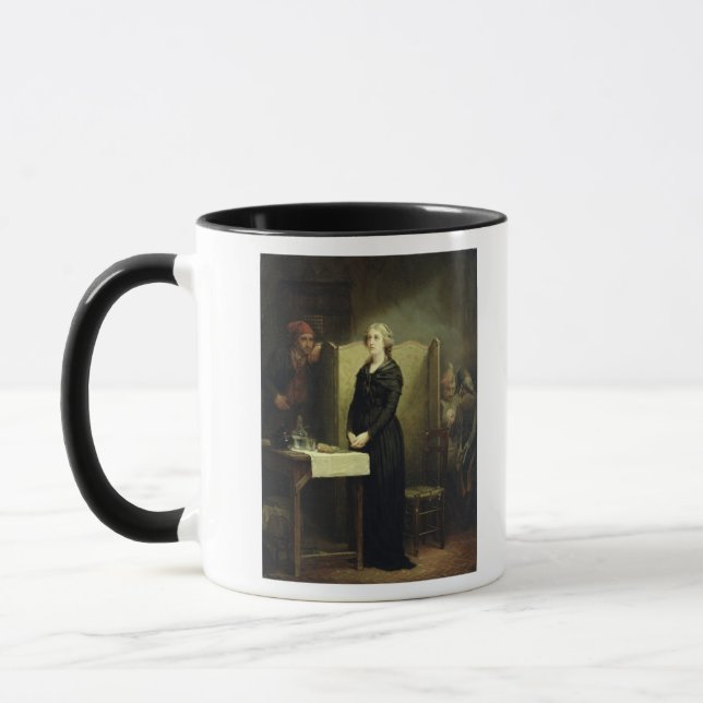 Queen Marie Antoinette in the Conciergerie Mug (Left)
