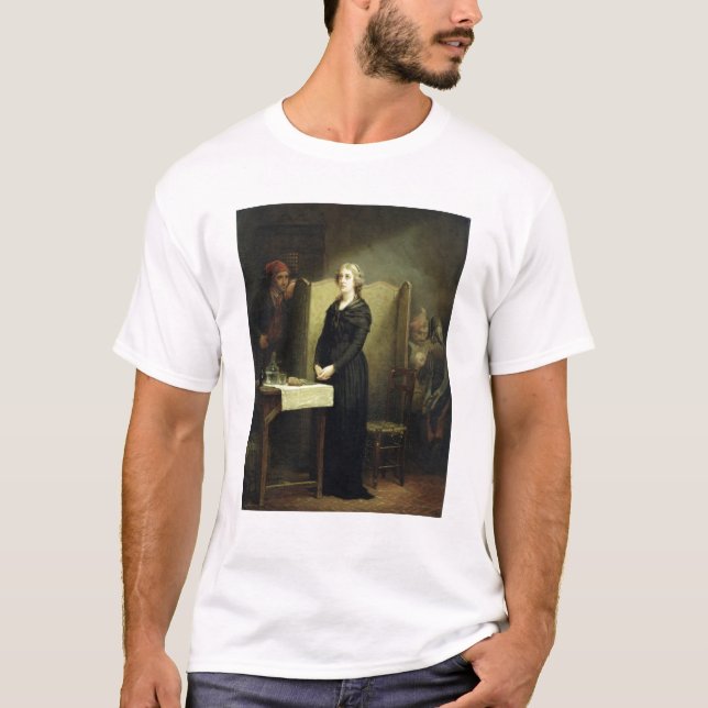 Queen Marie Antoinette in the Conciergerie T-Shirt (Front)