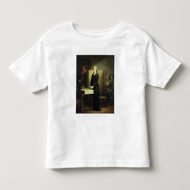 Queen Marie Antoinette in the Conciergerie Toddler T-shirt (Front)