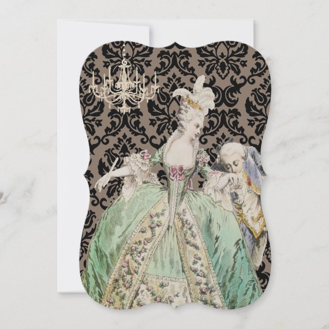 Queen Marie Antoinette - Invitations (Front)