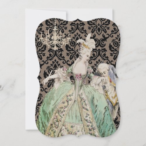 Queen Marie Antoinette _ Invitations