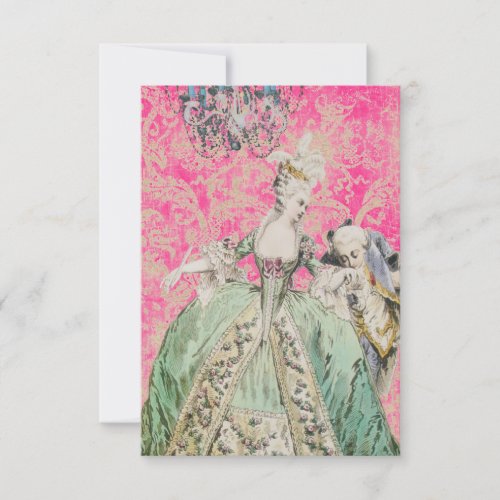 Queen Marie Antoinette _ Invitations  RSVP