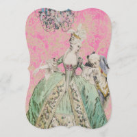 Queen Marie Antoinette - Invitations / RSVP