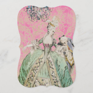 Queen Marie Antoinette - Invitations / RSVP