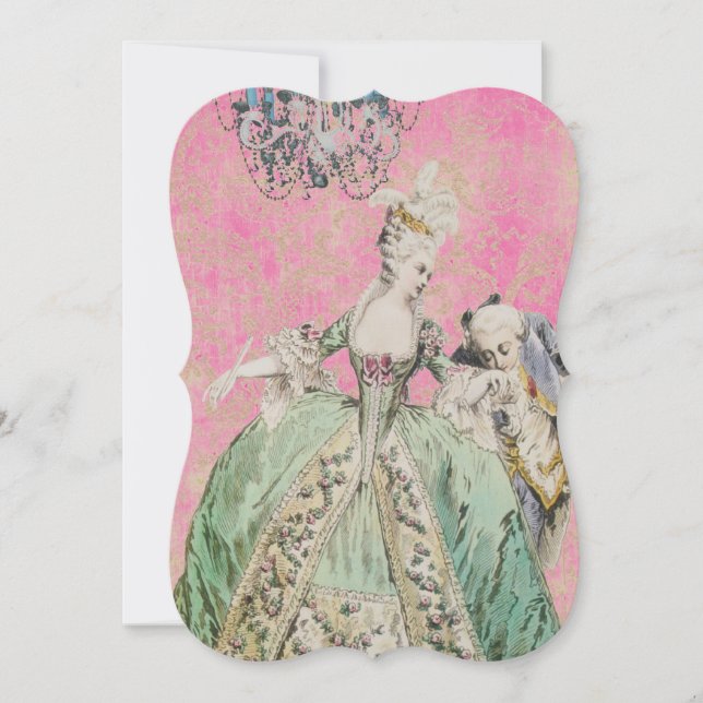 Queen Marie Antoinette - Invitations / RSVP (Front)
