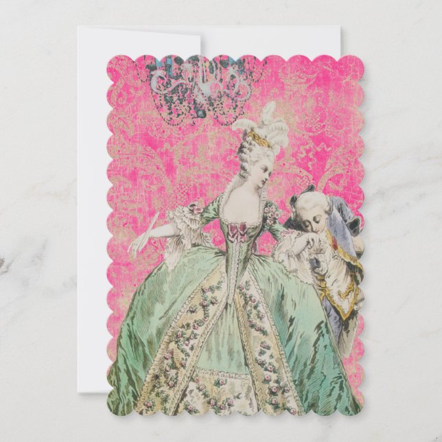 Queen Marie Antoinette - Invitations / RSVP (Front)