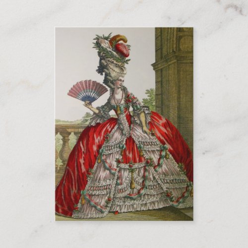 Queen Marie Antoinette ~ Business Cards Large