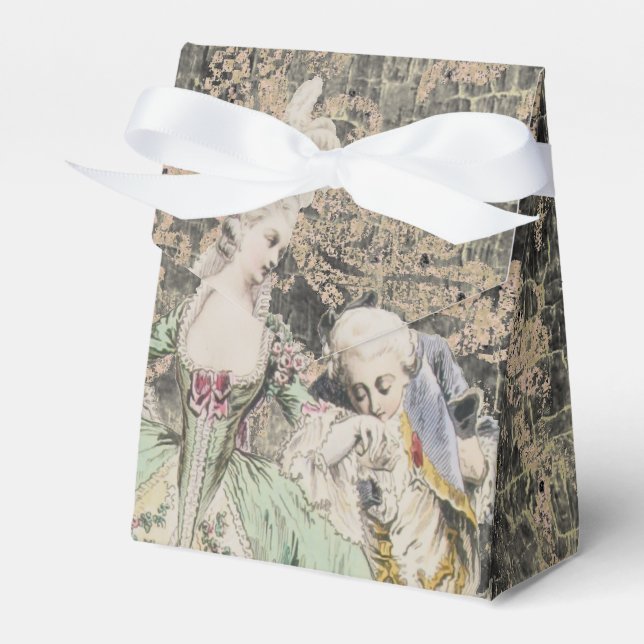 Queen Marie Antoinette (More Options) - Favor Boxes (Front Side)