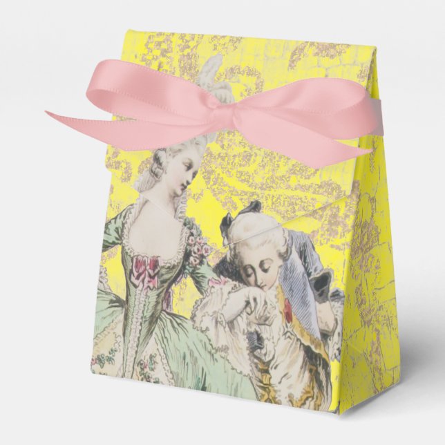 Queen Marie Antoinette (More Options) - Favor Boxes (Front Side)